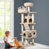 Cat Tree Tower Condo House Post Scratching Furniture Play Pet Activity Kitty Bed PaWz