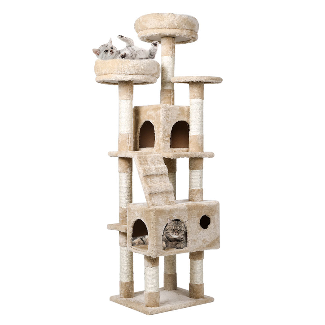 Cat Tree Tower Condo House Post Scratching Furniture Play Pet Activity Kitty Bed PaWz