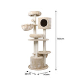 Cat Tree Tower Condo House Post Scratching Furniture Play Pet Activity Kitty Bed PaWz