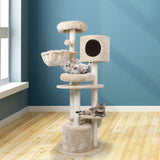 Cat Tree Tower Condo House Post Scratching Furniture Play Pet Activity Kitty Bed PaWz