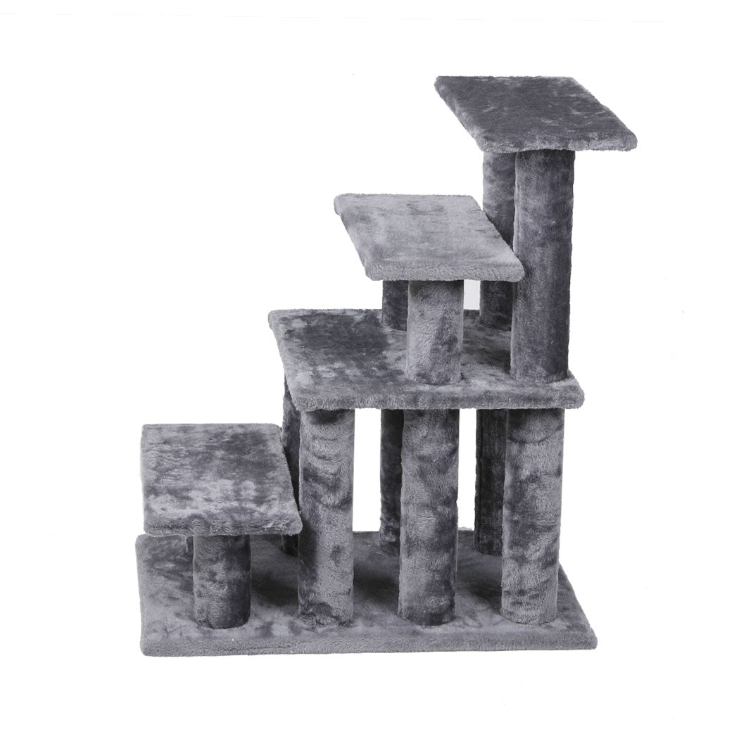 Cat Tree Beastie Scratching Post Pet Scratcher Condo Tower Scratcher Dog Climbing Grey PaWz