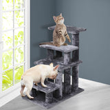 Cat Tree Beastie Scratching Post Pet Scratcher Condo Tower Scratcher Dog Climbing Grey PaWz
