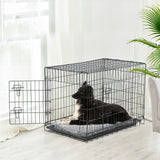 PaWz Pet Dog Cage Crate Kennel Portable Collapsible Puppy Metal Playpen 48" PaWz