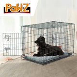 PaWz Pet Dog Cage Crate Kennel Portable Collapsible Puppy Metal Playpen 48" PaWz