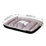 PaWz Pet Bed Dog Beds Bedding Mattress Mat Cushion Soft Pad Pads Mats L Black PaWz