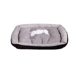 PaWz Pet Bed Dog Beds Bedding Mattress Mat Cushion Soft Pad Pads Mats M Black