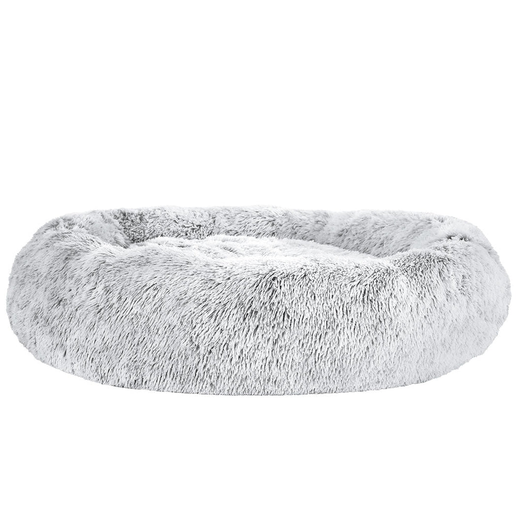i.Pet Pet bed Dog Cat Calming Pet bed Extra Large 110cm Charcoal Sleeping Comfy Washable i.Pet