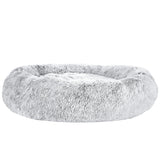 i.Pet Pet bed Dog Cat Calming Pet bed Extra Large 110cm Charcoal Sleeping Comfy Washable