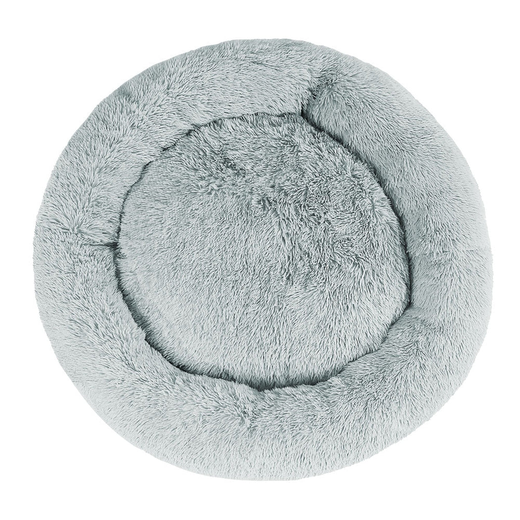 i.Pet Pet bed Dog Cat Calming Pet bed Extra Large 110cm Light Grey Sleeping Comfy Washable i.Pet