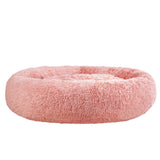 i.Pet Pet bed Dog Cat Calming Pet bed Extra Large 110cm Pink Sleeping Comfy Washable