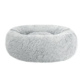 i.Pet Pet bed Dog Cat Calming Pet bed Small 60cm Light Grey Sleeping Comfy Cave Washable i.Pet
