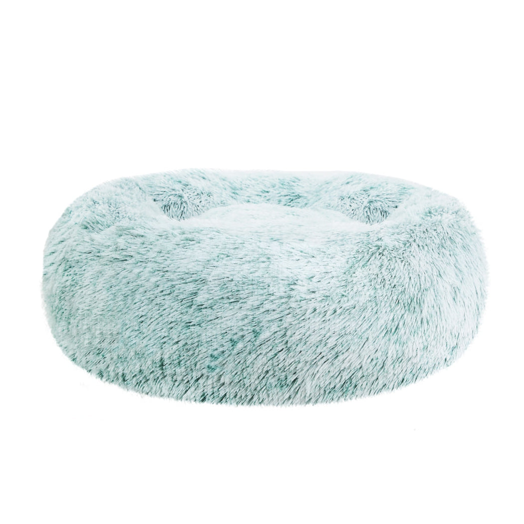 i.Pet Pet bed Dog Cat Calming Pet bed Small 60cm Teal Sleeping Comfy Cave Washable i.Pet