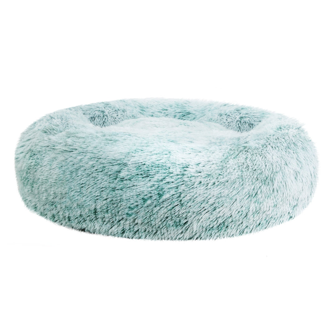 i.Pet Pet bed Dog Cat Calming Pet bed Medium 75cm White Sleeping Comfy Cave Washable i.Pet