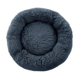 i.Pet Pet bed Dog Cat Calming Pet bed Large 90cm Dark Grey Sleeping Comfy Cave Washable i.Pet