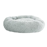 i.Pet Pet Bed Dog Cat Calming Pet bed Large 90cm Light Grey Sleeping Comfy Cave Washable i.Pet