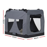 i.Pet Pet Carrier Soft Crate Dog Cat Travel Portable Cage Kennel Foldable 4XL i.Pet