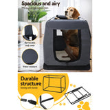 i.Pet Pet Carrier Soft Crate Dog Cat Travel Portable Cage Kennel Foldable 4XL i.Pet