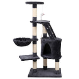 i.Pet Cat Tree 120cm Trees Scratching Post Scratcher Tower Condo House Furniture Wood Multi Level i.Pet
