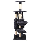 i.Pet Cat Tree 120cm Trees Scratching Post Scratcher Tower Condo House Furniture Wood Multi Level i.Pet