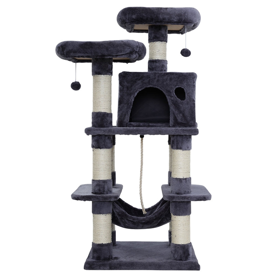 i.Pet Cat Tree Trees Scratching Post Scratcher Tower Condo House Furniture Wood i.Pet
