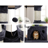 i.Pet Cat Tree Trees Scratching Post Scratcher Tower Condo House Furniture Wood i.Pet