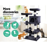i.Pet Cat Tree Trees Scratching Post Scratcher Tower Condo House Furniture Wood i.Pet
