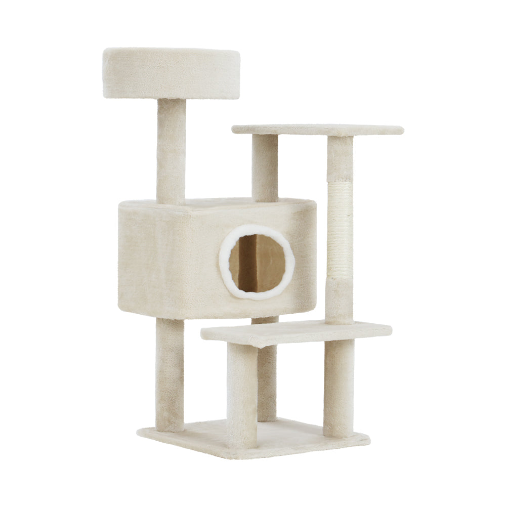i.Pet Cat Tree Tower Scratching Post Scratcher Wood Condo House Bed Trees 90cm i.Pet