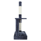 i.Pet Cat Tree Scratching Post Scratcher Tower Condo House Grey 102cm i.Pet