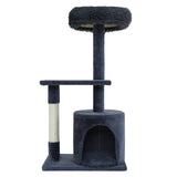 i.Pet Cat Tree Scratching Post Scratcher Tower Condo House Grey 94cm i.Pet