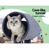 i.Pet Cat Tree Scratching Post Scratcher Tower Condo House Grey 53cm i.Pet