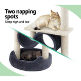 i.Pet Cat Tree Scratching Post Scratcher Tower Condo House Hanging toys 53cm i.Pet