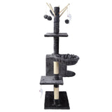 i.Pet Cat Tree 140cm Trees Scratching Post Scratcher Tower Condo House Furniture Wood i.Pet