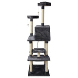 i.Pet Cat Tree 184cm Trees Scratching Post Scratcher Tower Condo House Furniture Wood i.Pet