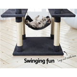 i.Pet Cat Tree 184cm Trees Scratching Post Scratcher Tower Condo House Furniture Wood i.Pet