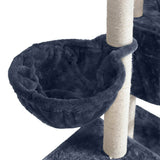 i.Pet Cat Tree 244cm Trees Scratching Post Scratcher Tower Condo House Furniture Wood i.Pet