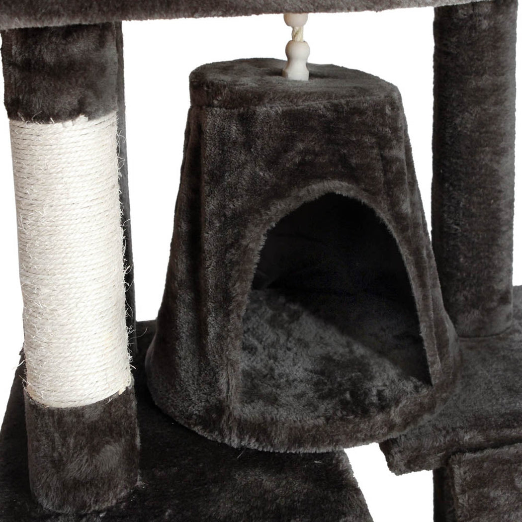 i.Pet Cat Tree 193cm Trees Scratching Post Scratcher Tower Condo House Furniture Wood i.Pet