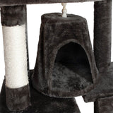 i.Pet Cat Tree 193cm Trees Scratching Post Scratcher Tower Condo House Furniture Wood i.Pet