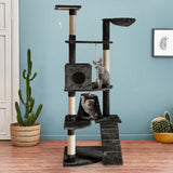 i.Pet Cat Tree 193cm Trees Scratching Post Scratcher Tower Condo House Furniture Wood i.Pet