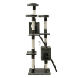 i.Pet Cat Tree 180cm Trees Scratching Post Scratcher Tower Condo House Furniture Wood i.Pet