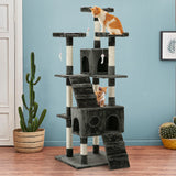 i.Pet Cat Tree 180cm Trees Scratching Post Scratcher Tower Condo House Furniture Wood i.Pet
