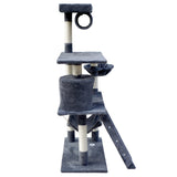 i.Pet Cat Tree 141cm Trees Scratching Post Scratcher Tower Condo House Furniture Wood i.Pet