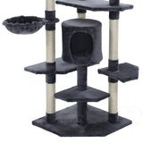 i.Pet Cat Tree 203cm Trees Scratching Post Scratcher Tower Condo House Furniture Wood i.Pet