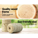 i.Pet Cat Tree 203cm Trees Scratching Post Scratcher Tower Condo House Furniture Wood i.Pet