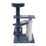 i.Pet Cat Tree 100cm Trees Scratching Post Scratcher Tower Condo House Furniture Wood Steps i.Pet
