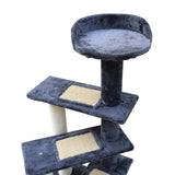 i.Pet Cat Tree 100cm Trees Scratching Post Scratcher Tower Condo House Furniture Wood Steps i.Pet