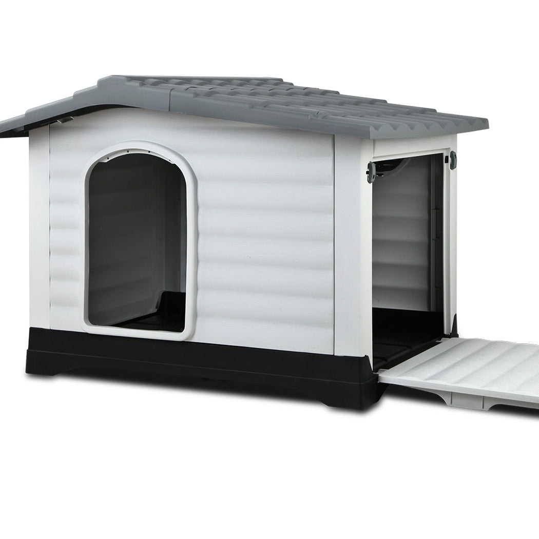 i.Pet Extra Extra Large Pet Kennel - Grey i.Pet