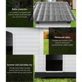 i.Pet Extra Extra Large Pet Kennel - Grey i.Pet