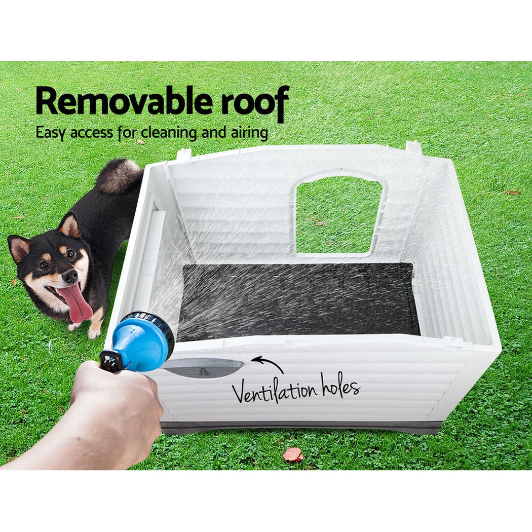 i.Pet Extra Extra Large Pet Kennel - Grey i.Pet