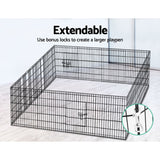 i.Pet 30" 8 Panel Pet Dog Playpen Puppy Exercise Cage Enclosure Play Pen Fence i.Pet