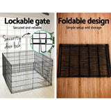 i.Pet 2X30" 8 Panel Pet Dog Playpen Puppy Exercise Cage Enclosure Fence Play Pen i.Pet